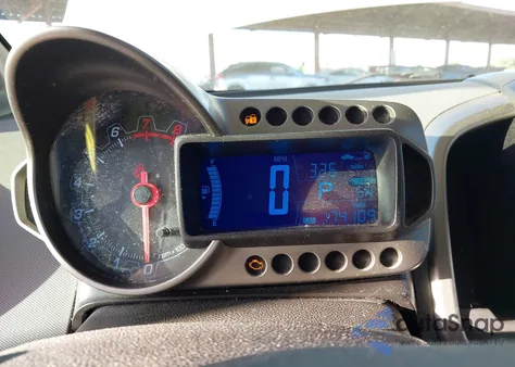 2013 Chevrolet Sonic Lt Auto из США, поврежденный, VIN 1G1JC6SG4D4226140